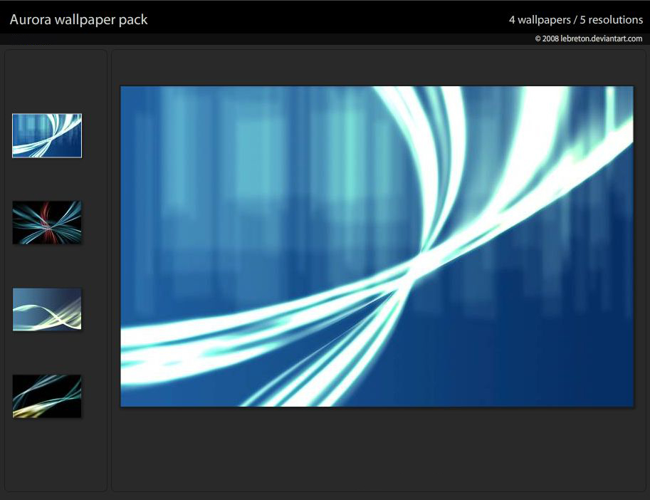 Aurora Wallpaper Pack