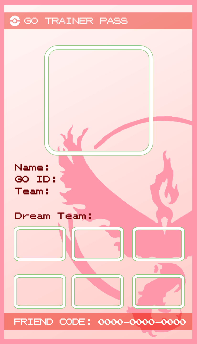 Pokemon Go Trainer Pass-Team Valor by Kibaboy4 on DeviantArt