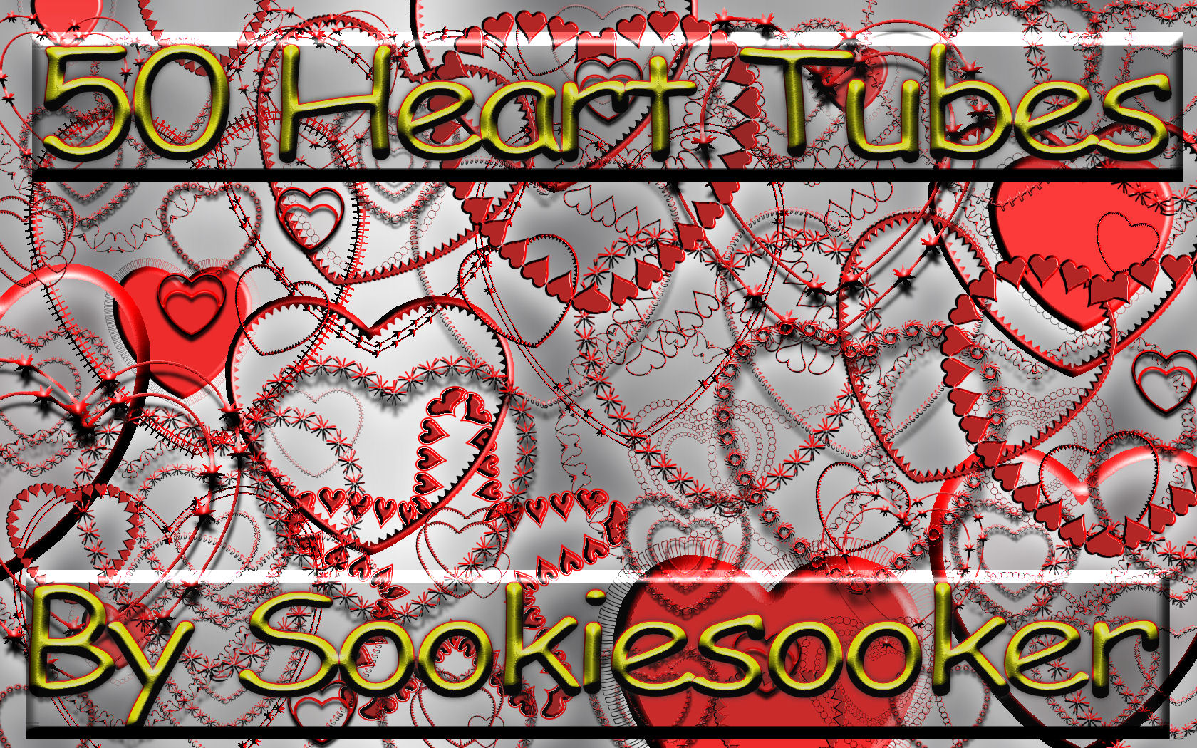 Free 50 Heart Tubes by Sookie