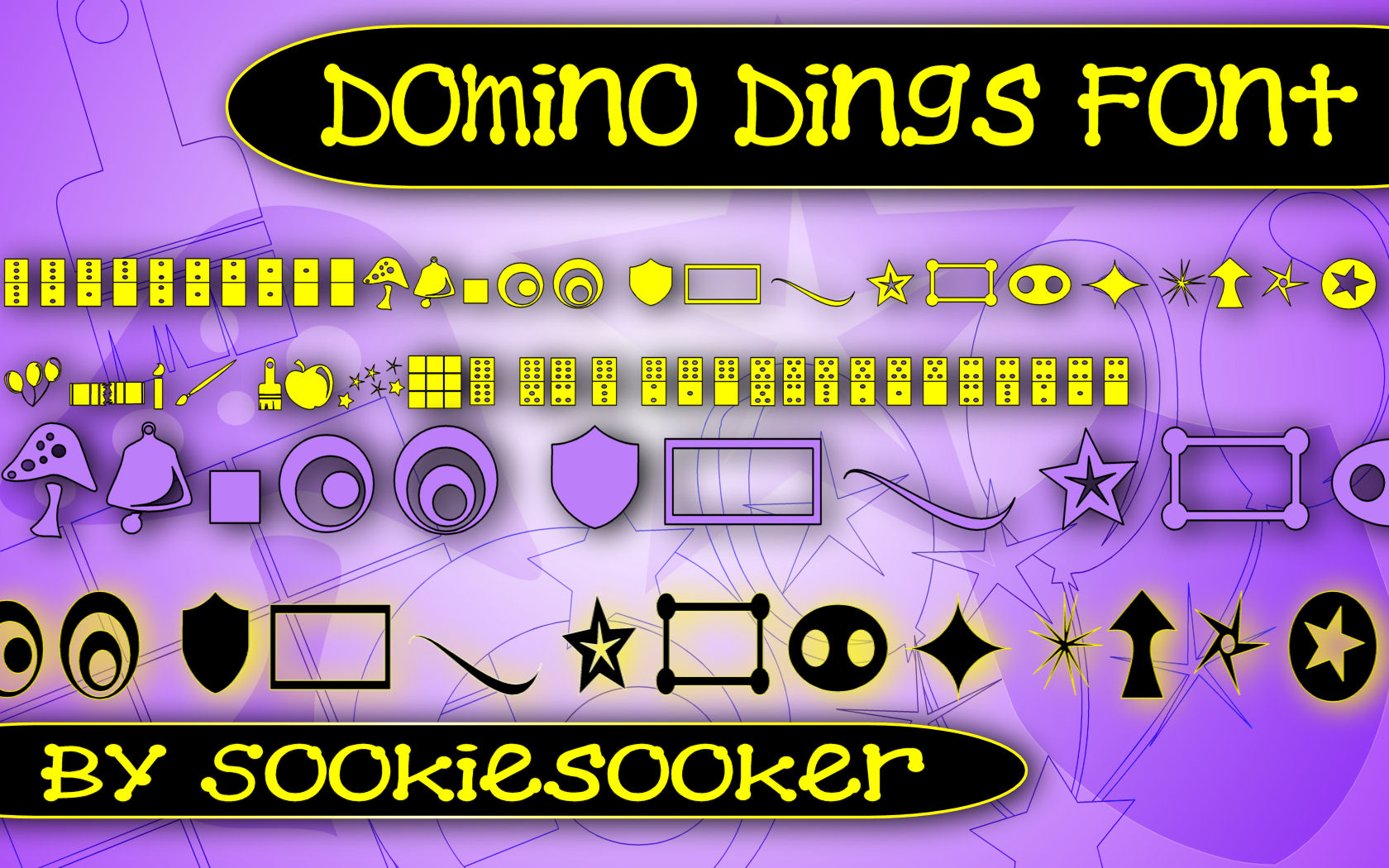 Sookie Domino Ding Font