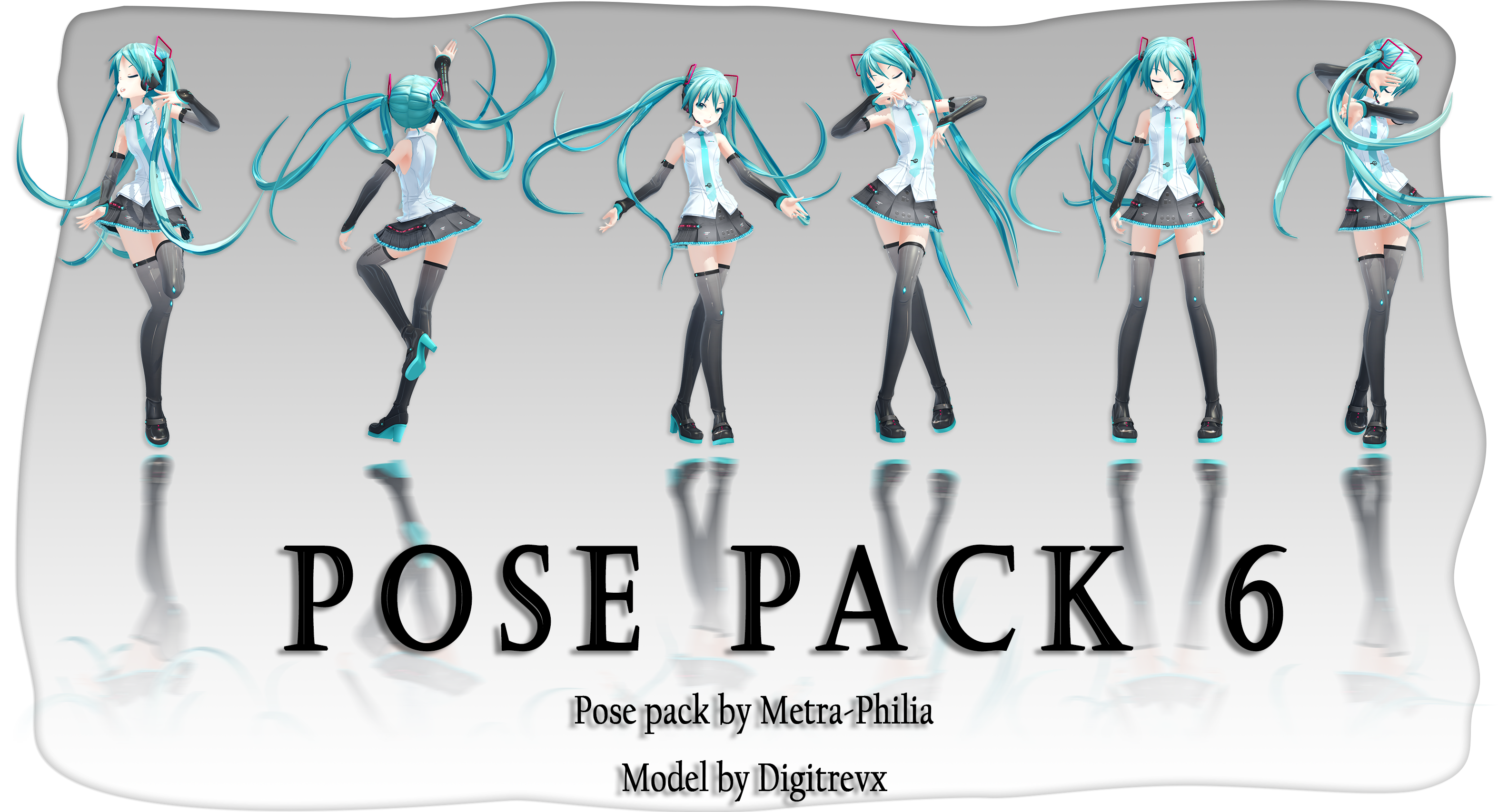 [ MMD Pose Pack Download] #6