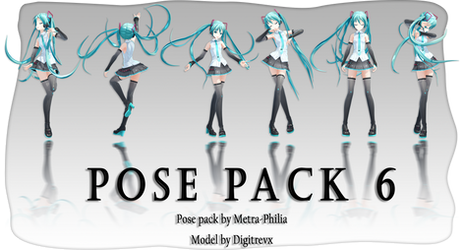 [ MMD Pose Pack Download] #6