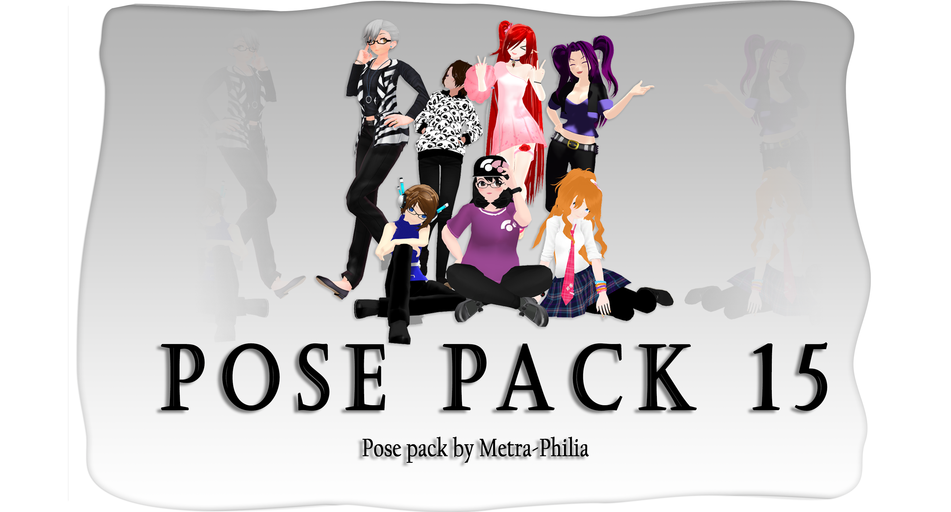 [ MMD Pose Pack Download] #15 Download by Metra-Philia on DeviantArt