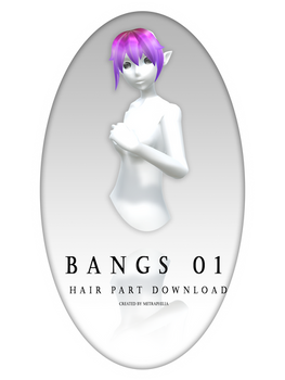 [MMD Hair] Bangs 01 Free Download