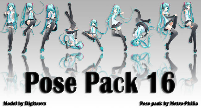 [ MMD Pose Pack Download] #16