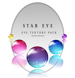 [ Eye Texture by Metra-Philia ] Star Eye