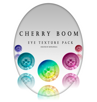 [Eye Texture pack] Cherry Boom Free DL + Ptu .psd