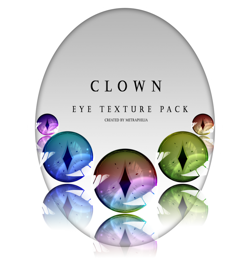 [Eye Texture] Clown FreeDL + PTU by Metra-Philia on DeviantArt
