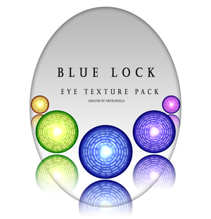 [Anime Eye Texture] Blue Lock Free + PTU