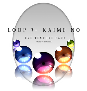 [Eye Texture] Loop 7-kaime no Free DL Pack+PTU psd