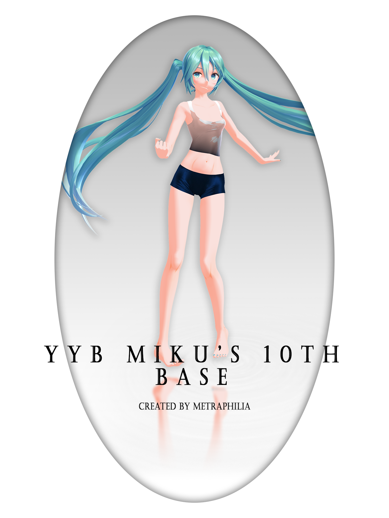 [MMD / PMX ] YYB Miku's 10th Base V1.4 [+FreeDL] by Metra-Philia on ...