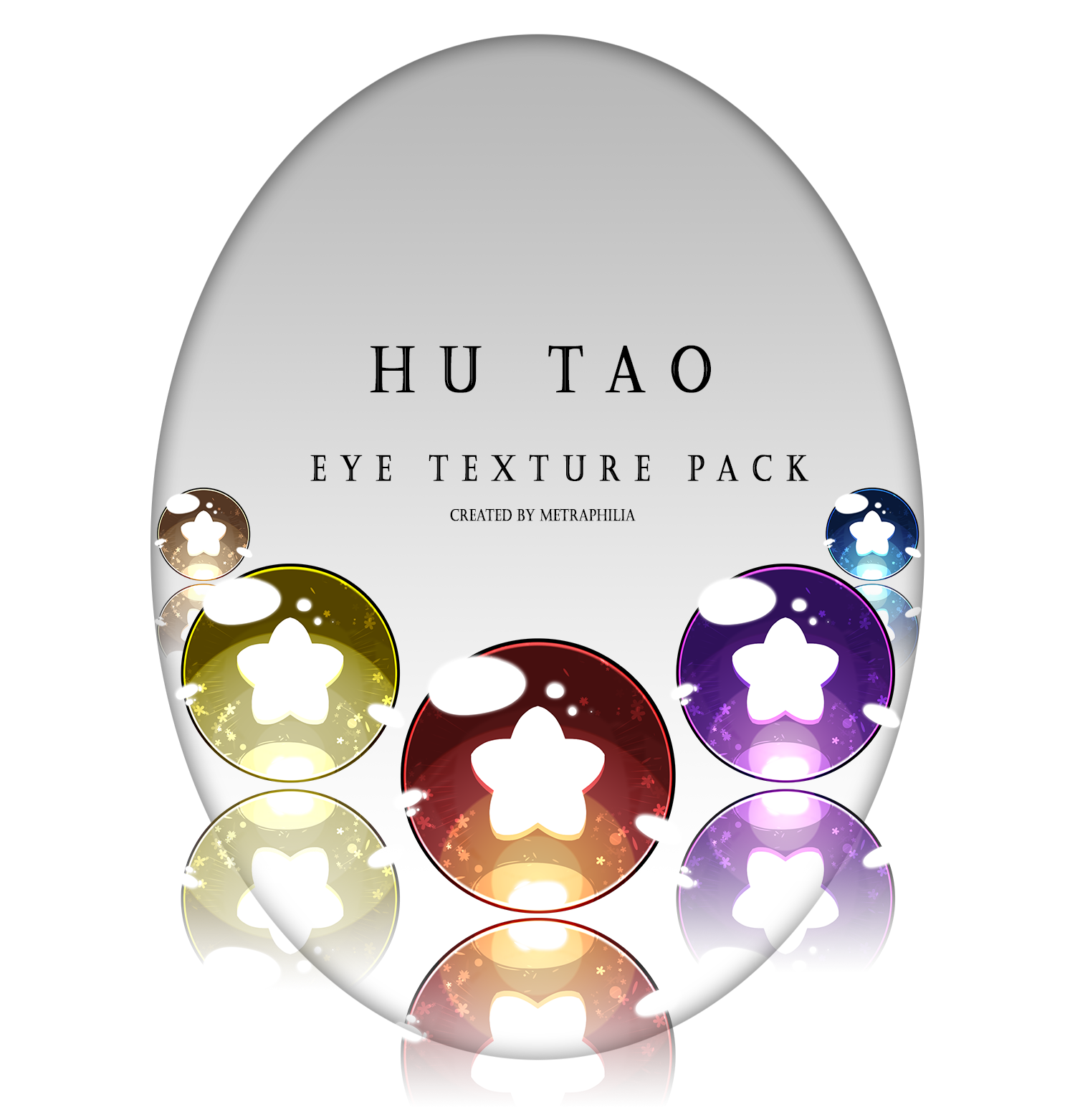 [MMD / VRM Eye Texture] Genshin - Hu Tao [FTU] by Metra-Philia on ...