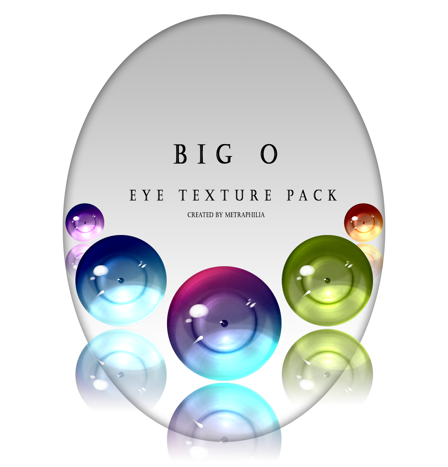 [MMD / VRM Eye Texture]  Big O [FTU]