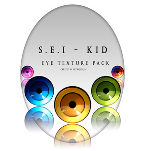 [MMD / VRM Eye Texture] S.E.I - Kid [+FTU]