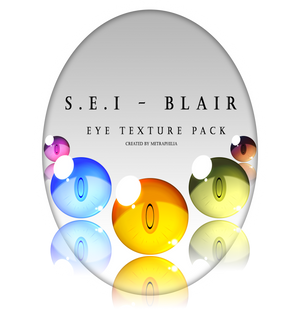 [MMD / VRM Eye Texture] S.E.I - Blair [+FTU]
