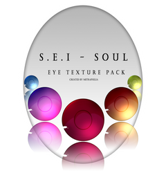 [MMD / VRM Eye Texture] S.E.I - Soul [+FTU]