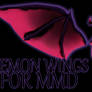 MMD DEMON DEVIL WINGS