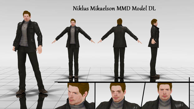 Niklaus Mikaelson Updated2 MMD Model DL