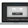 2 Download buttons + html and css