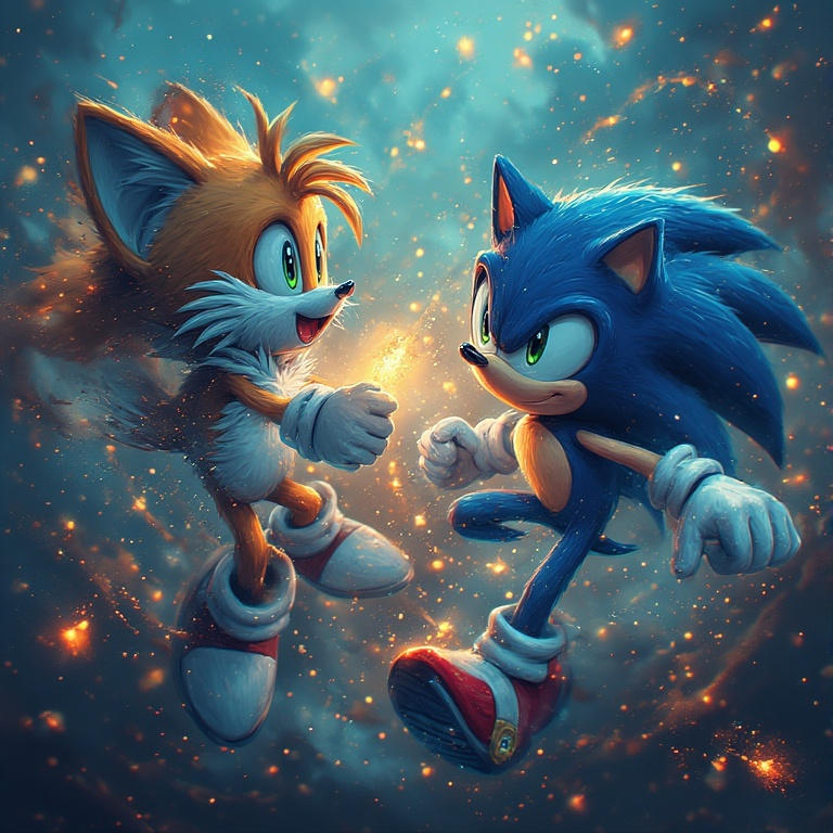 Sonic and Tails by Cyantinn on DeviantArt