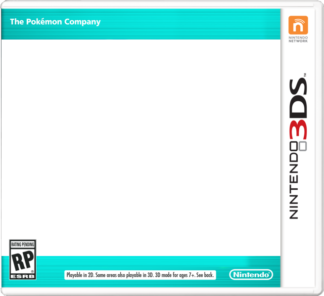 Pokemon ORAS cover Template - PSD file