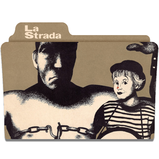 La strada (1954) Folder Icon by pinoymayfire on DeviantArt
