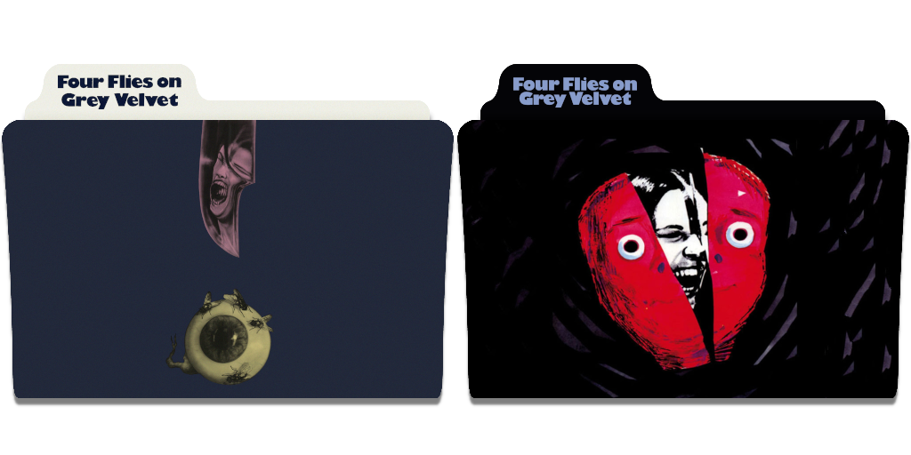 Four Flies on Grey Velvet (1971) Folder Icon by pinoymayfire on DeviantArt