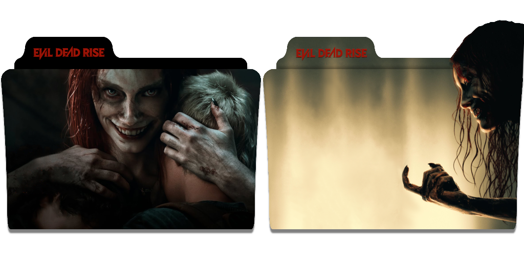 Evil Dead Rise (2023) 2-Folder Icon Pack by pinoymayfire on DeviantArt