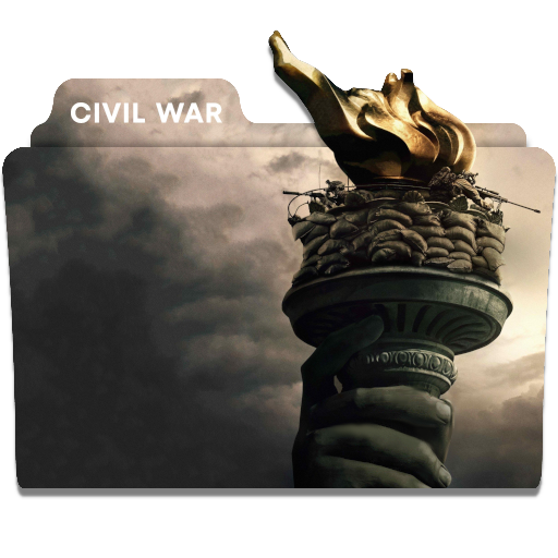 Civil War (2024) Folder Icon by pinoymayfire on DeviantArt