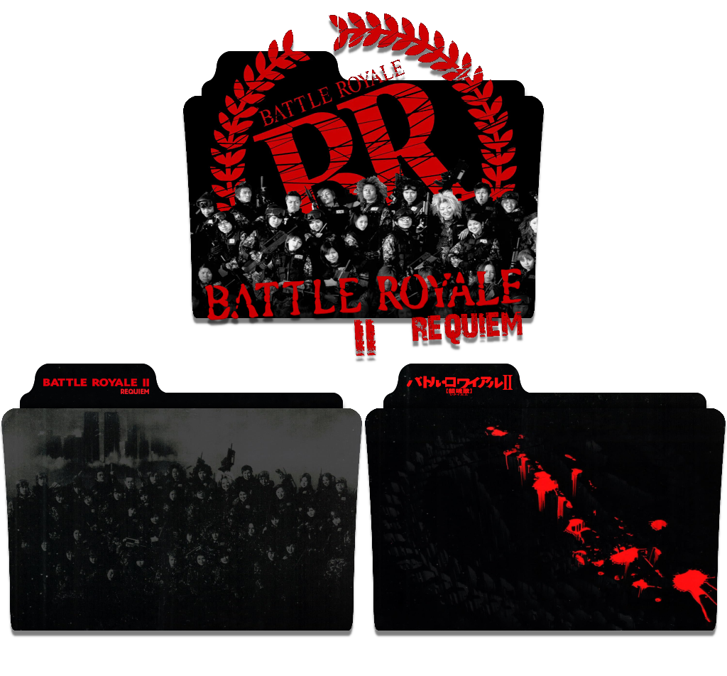 Requiem Icon Battle Royale II: Requiem (2003) Folder Icon Pack by pinoymayfire on ...