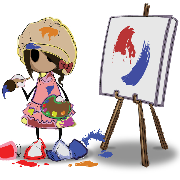 Mandys Great Imagination - A short childrens book by EzeKeiL