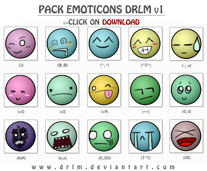 DRLM Emoticons Pack v1