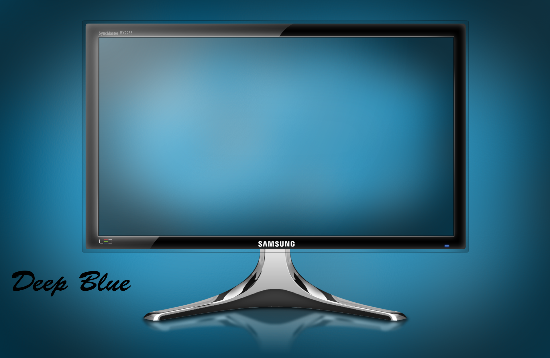 Deep Blue Wallpaper by ~draco23hack