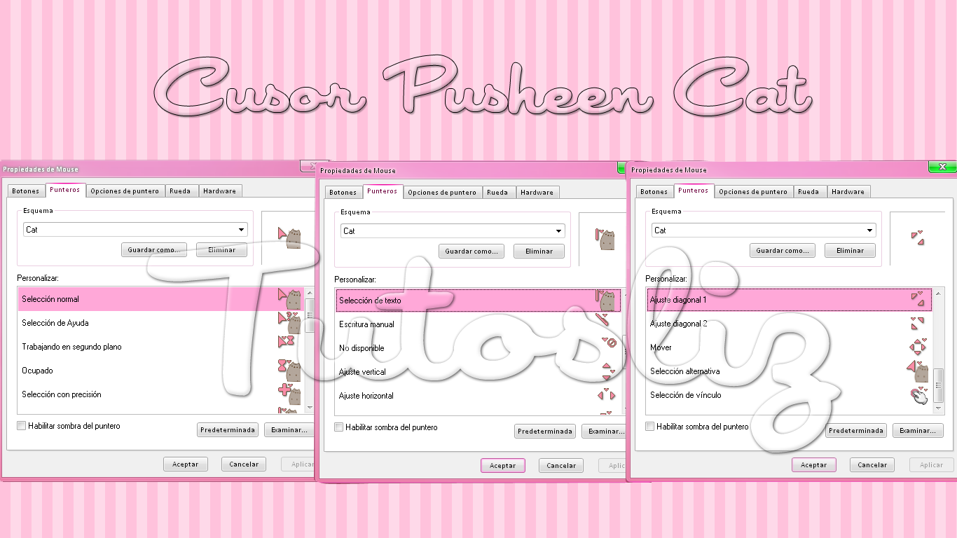 Cursor Pusheen Cat