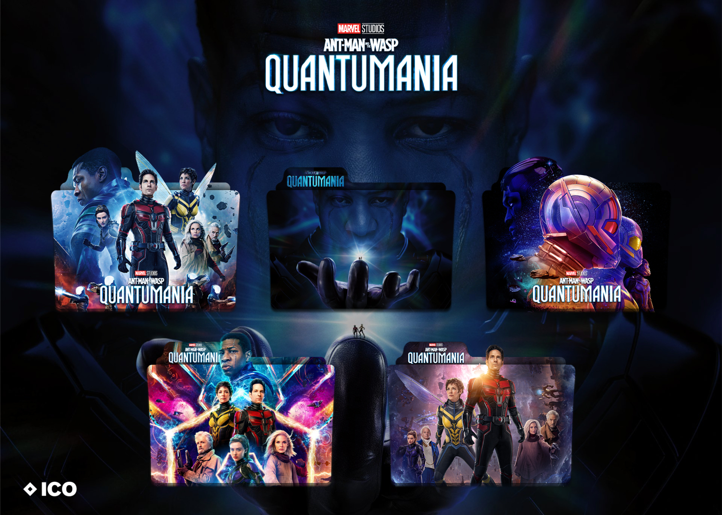 Ant-Man and the Wasp Quantumania 2023 Folder ICON by eslam4330 on