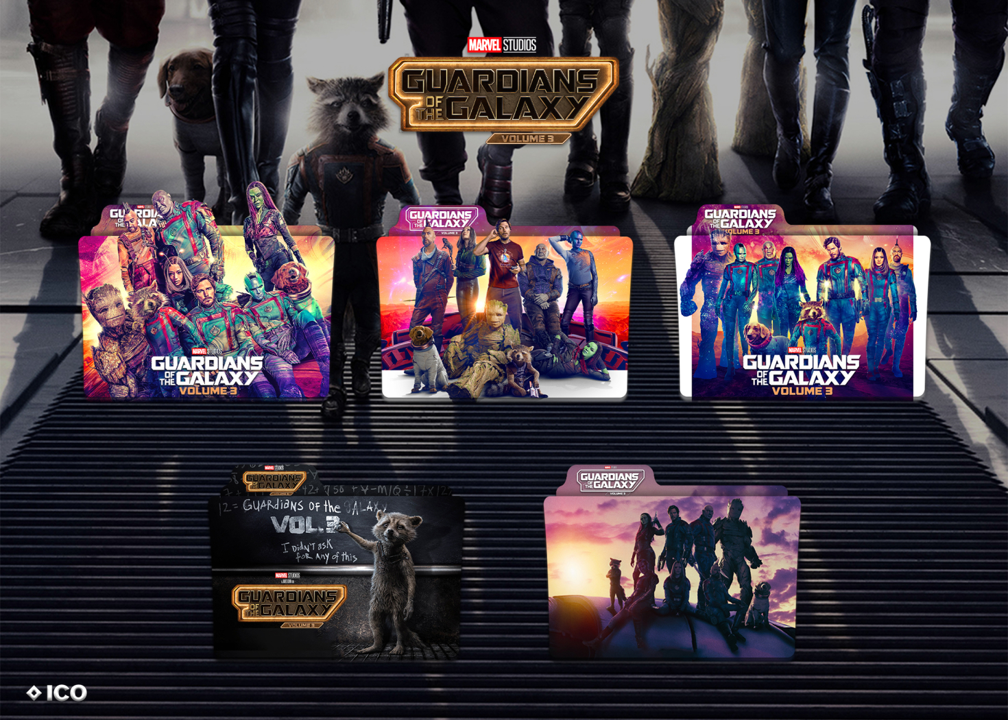 Guardians of the Galaxy Vol.3 (2023) folder icons by iamsrr on DeviantArt