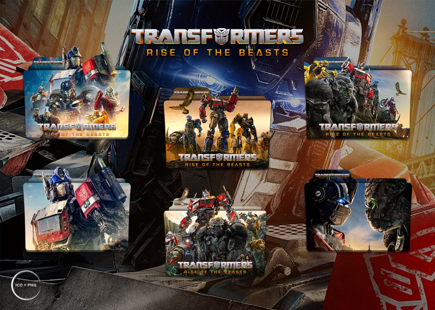 Transformers Rise of The Beasts folder icons by iamsrr on DeviantArt