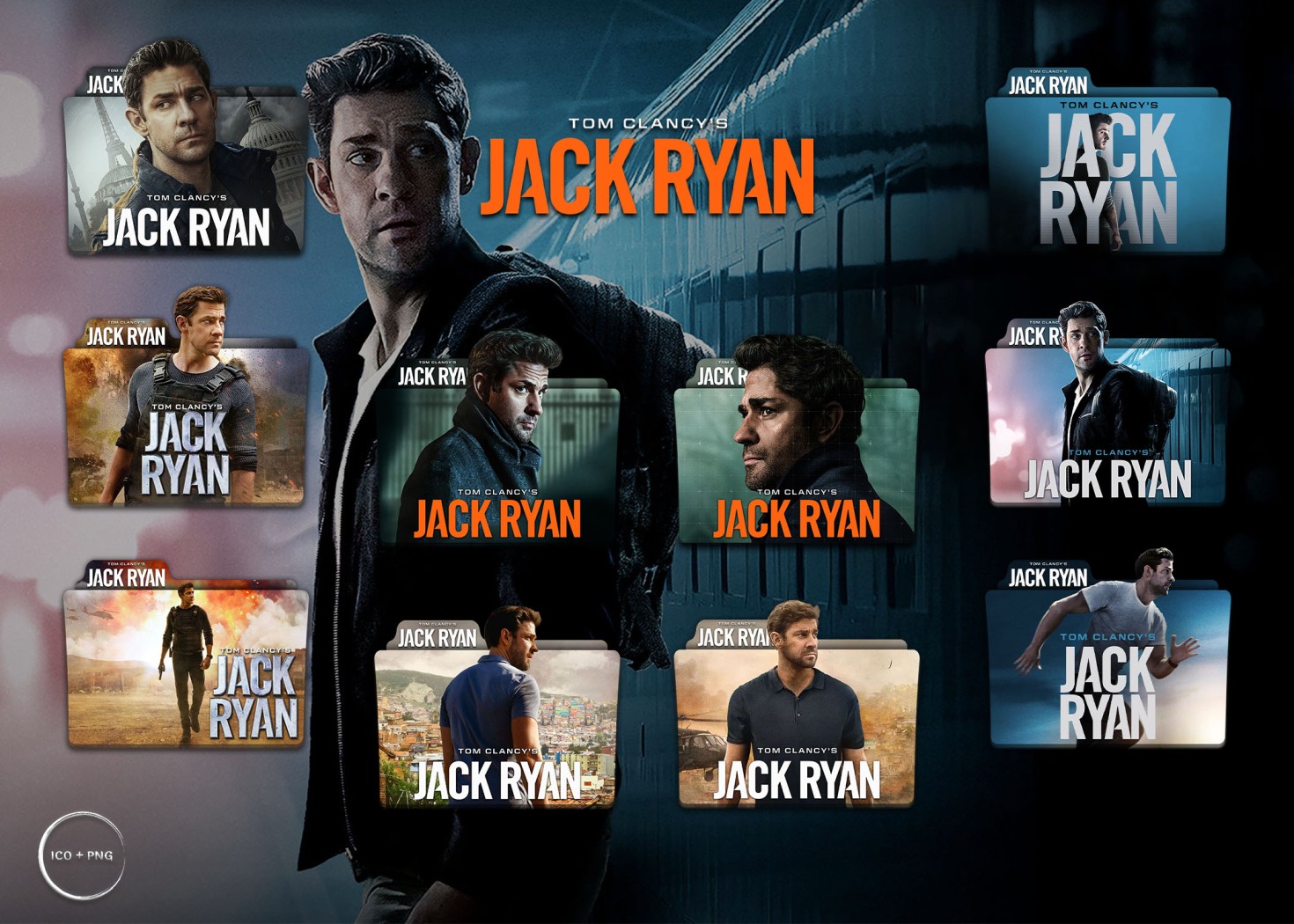 Tom Clancy's Jack Ryan (2018) folder icons by iamsrr on DeviantArt