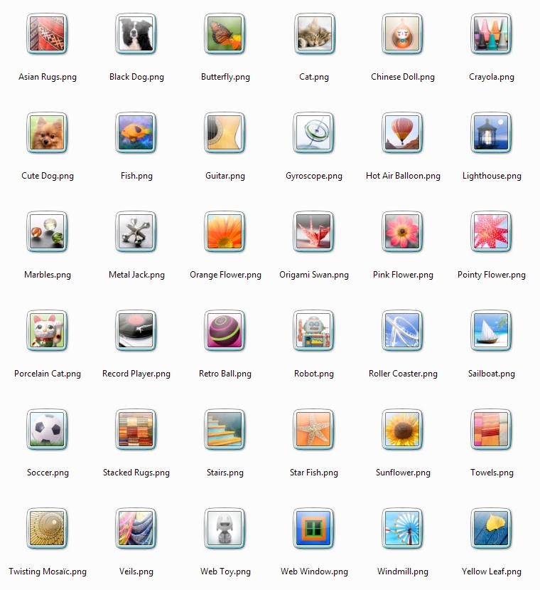 Win7 RC PNG User Pictures