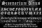 Scaenarium Unus Font by MartinSilvertant