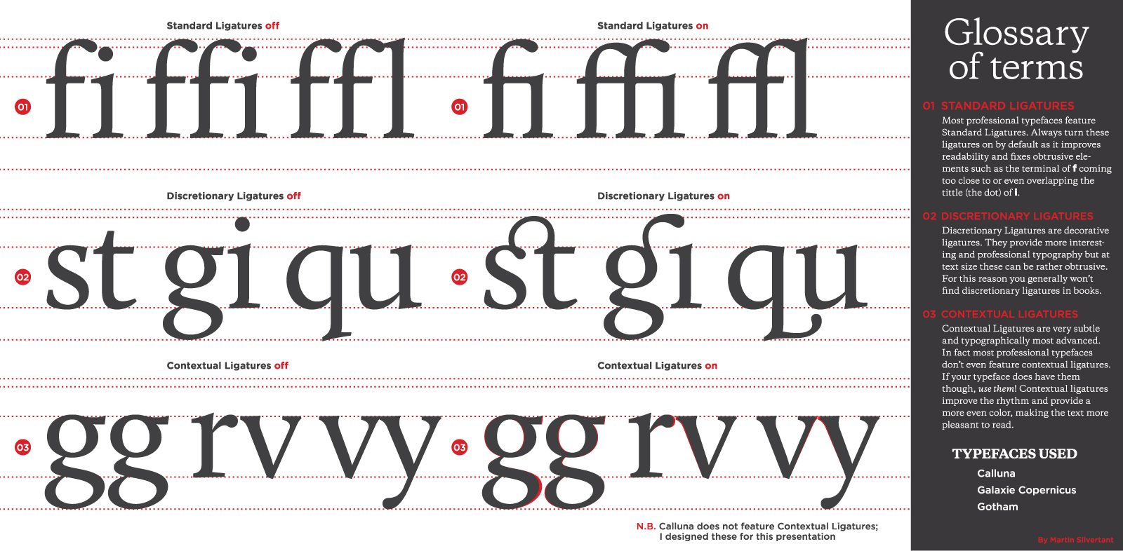 Typography Series - 02 - Ligatures
