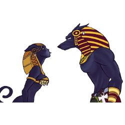 Wallpaper If You Only Knew Anubis X Bastet Reader By Silvermints On Deviantart Desktop Wallpaper Free