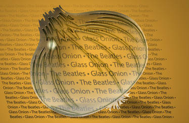 'Glass Onion' Kinetic Type