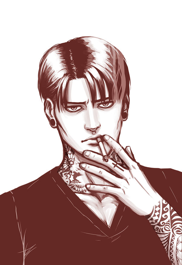 Attack On Titan Eren X Levi X Erwin Lemon