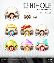 OhHole Icon Design