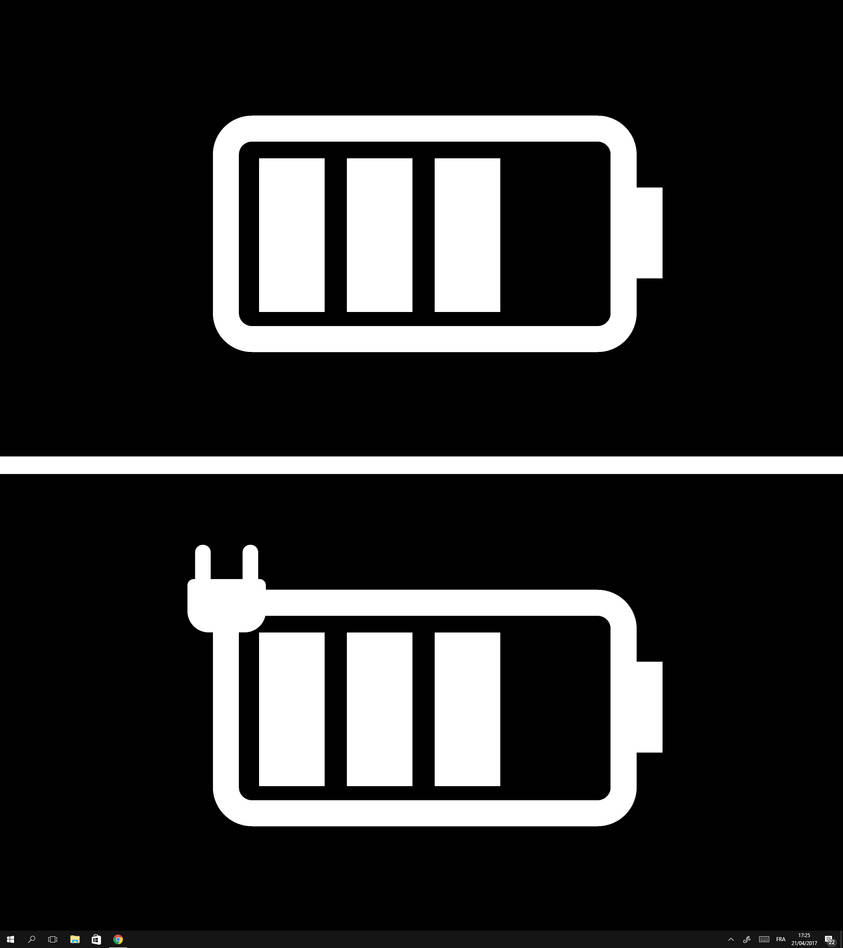 Simple Battery 1.1 for Rainmeter by Klaw31 on DeviantArt