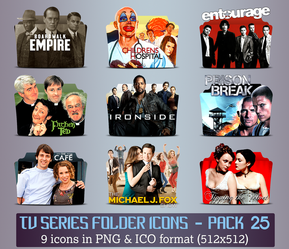 TV Series - Icon Pack 25 by apollojr on DeviantArt