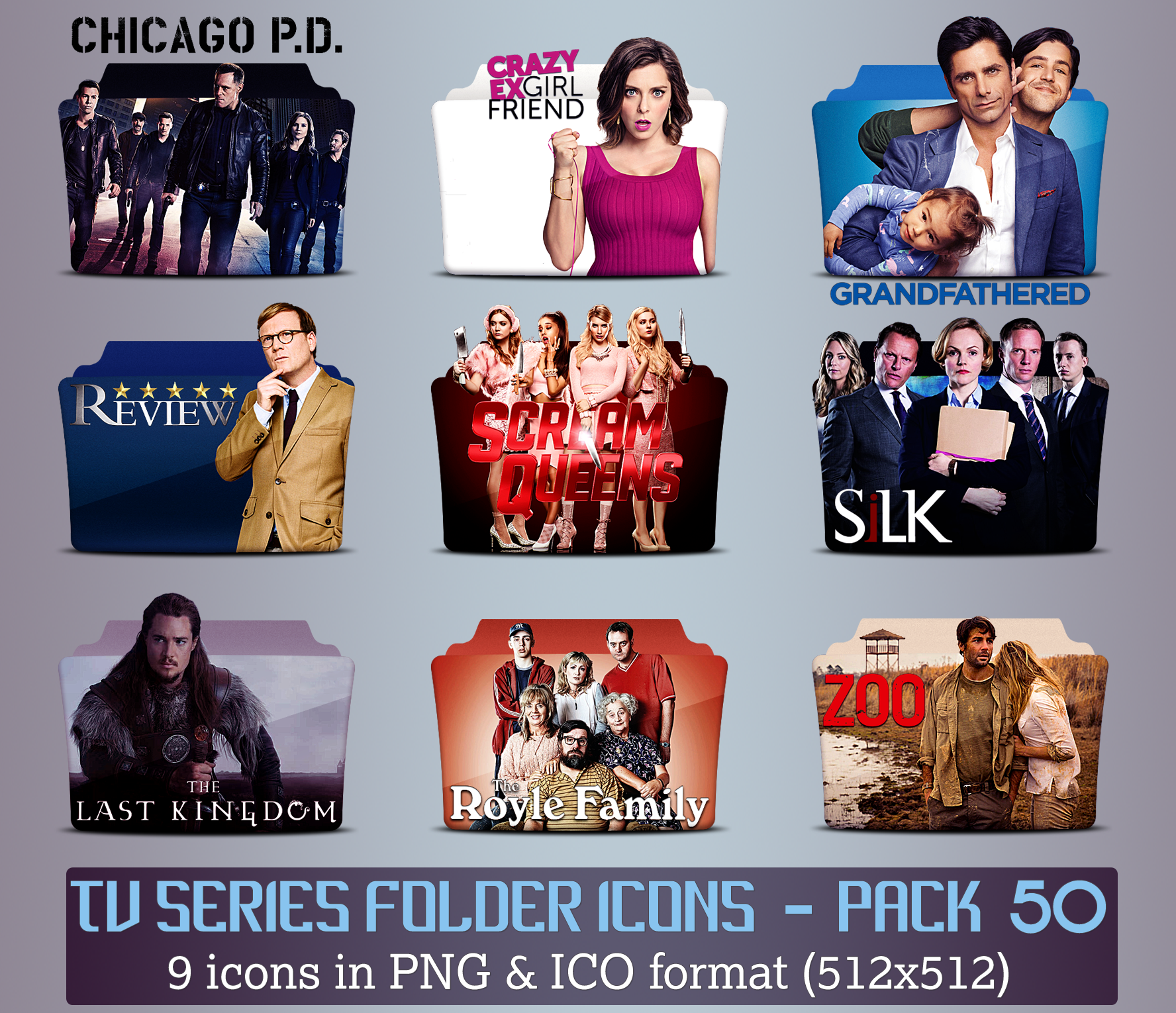 TV Series - Icon Pack 50