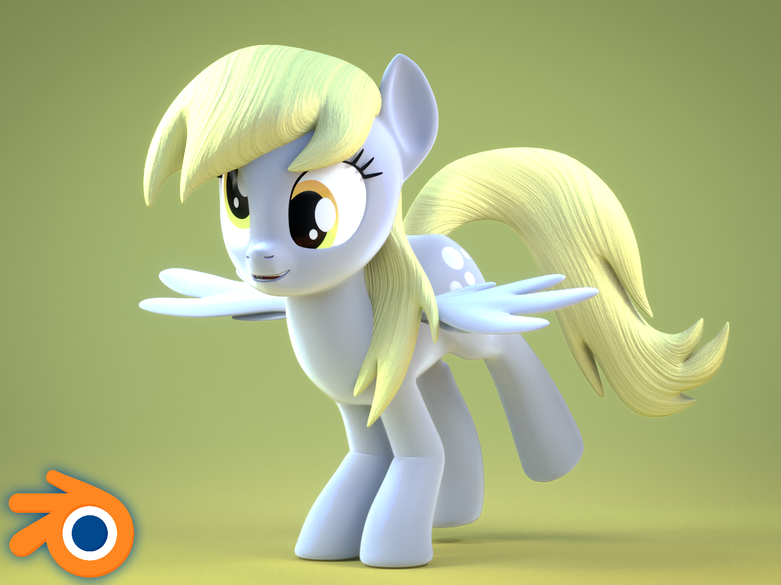 My Little Pony Derpy 3D Model $39 - .obj .fbx .max - Free3D