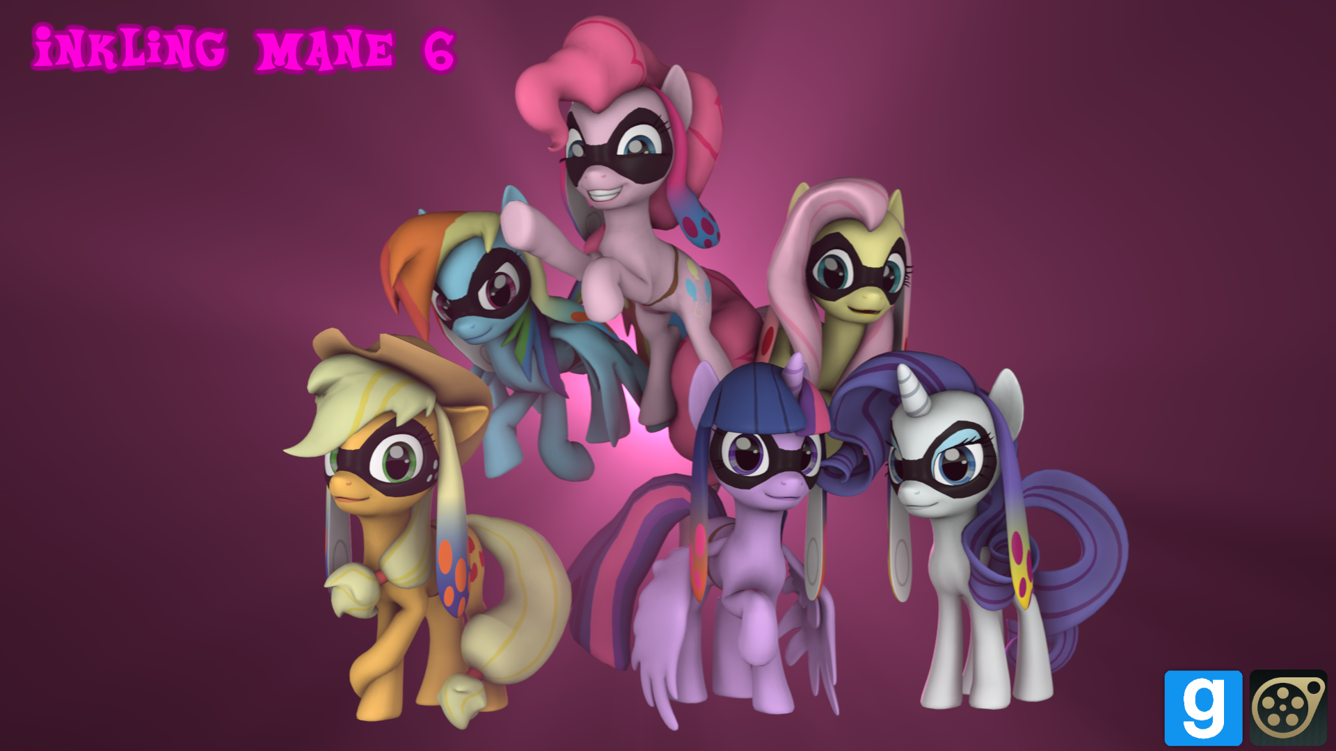 [DL] Inkling Mane 6 [OUTDATED]